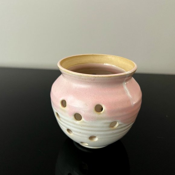 Vintage Handmade Pottery Candle Holder - Picture 1 of 1